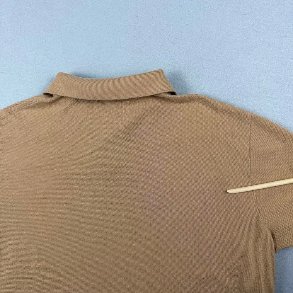 Polo Ralph Lauren Custom Fit Polo Shirt XL Tan
